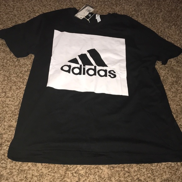 adidas Other - Adidas black logo tshirt Size XL